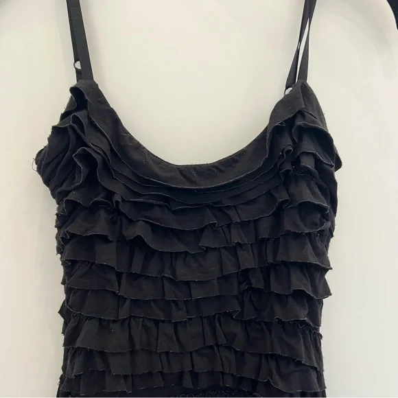 Bailey 44 Black Ruffled Dress - Picture 4 of 8